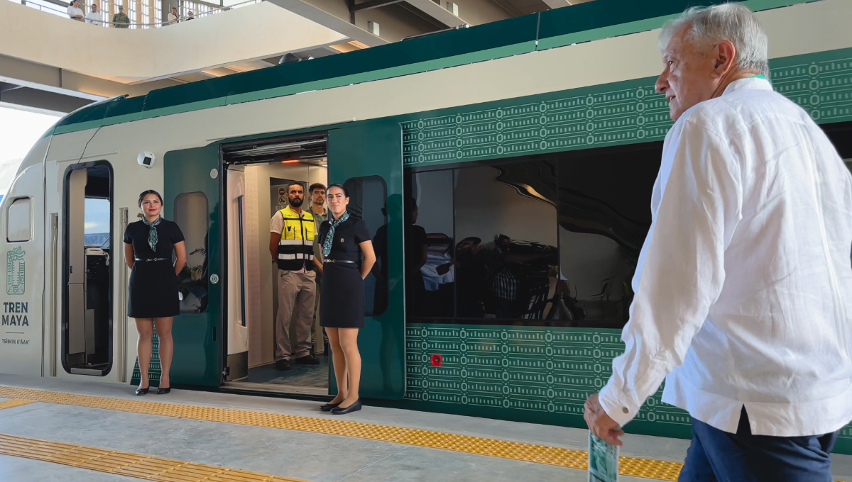El regreso de los trenes de pasajeros en México ha sido uno de los principales objetivos del Presidente Andrés Manuel López Orador