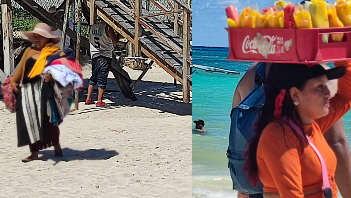 Turistas exigen comida en las playas pese a la prohibición del ambulantaje en Playa del Carmen