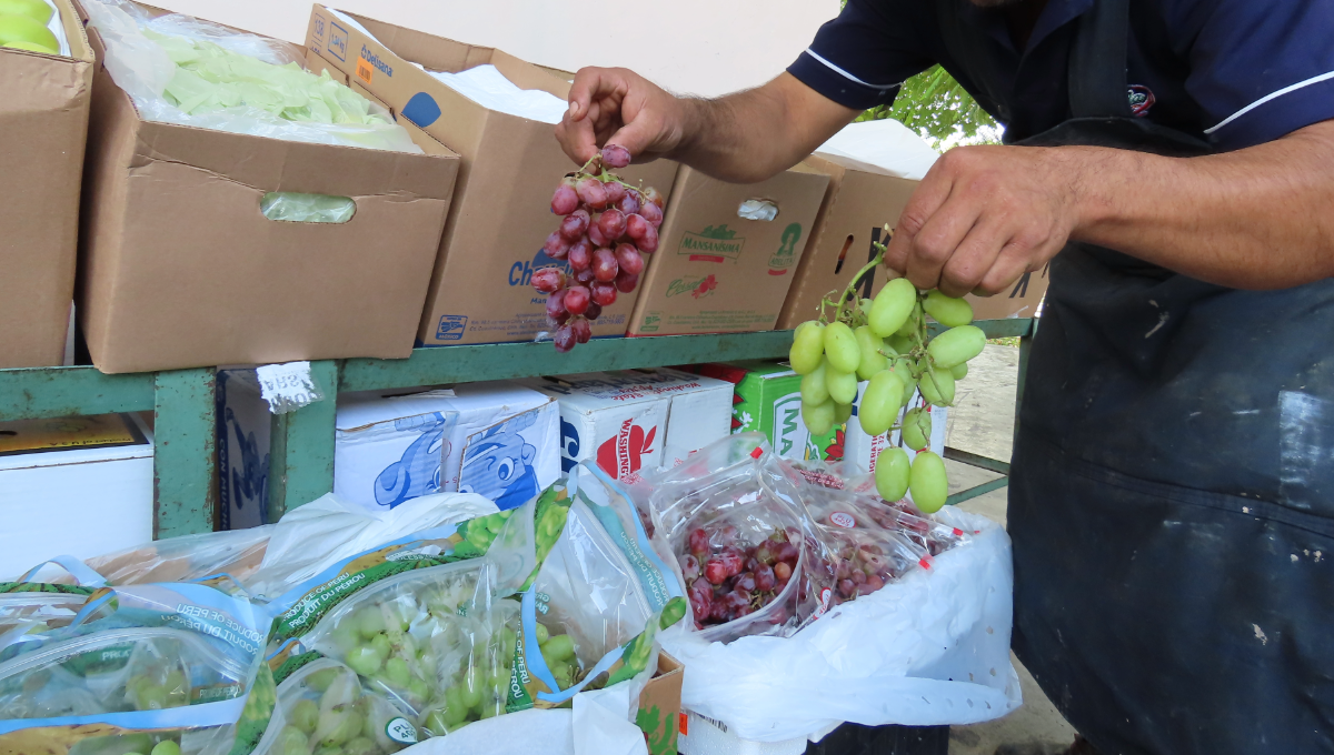Yucatecos consumirán nueve toneladas de uva durante el fin de año