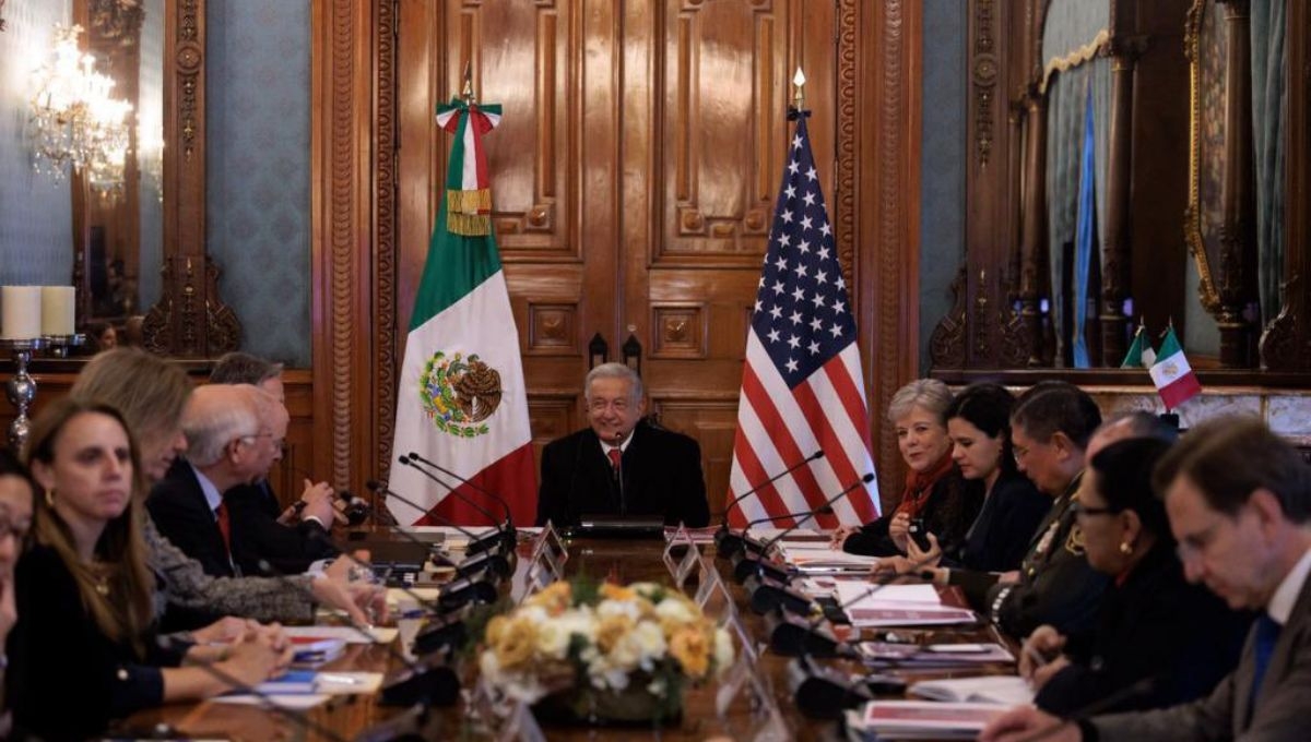 El Presidente de México aclaró que reunión con comitiva estadounidense sucedió en muy buenos términosa pues hora más que nunca es indispensable una política de buena vecindad