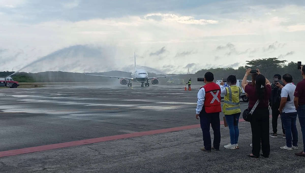 ¡Ya es oficial! Mexicana de Aviación comienza operaciones en el aeropuerto de Campeche: VIDEO