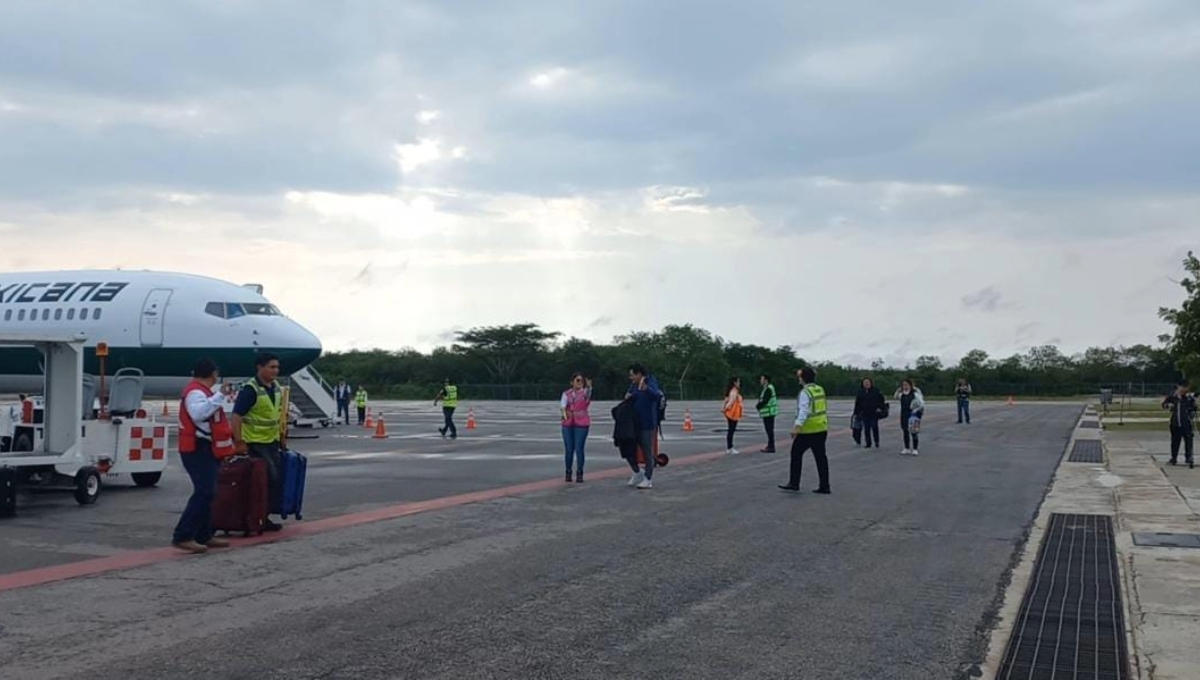 Aeropuerto de Campeche registra movilización de 400 pasajeros por día