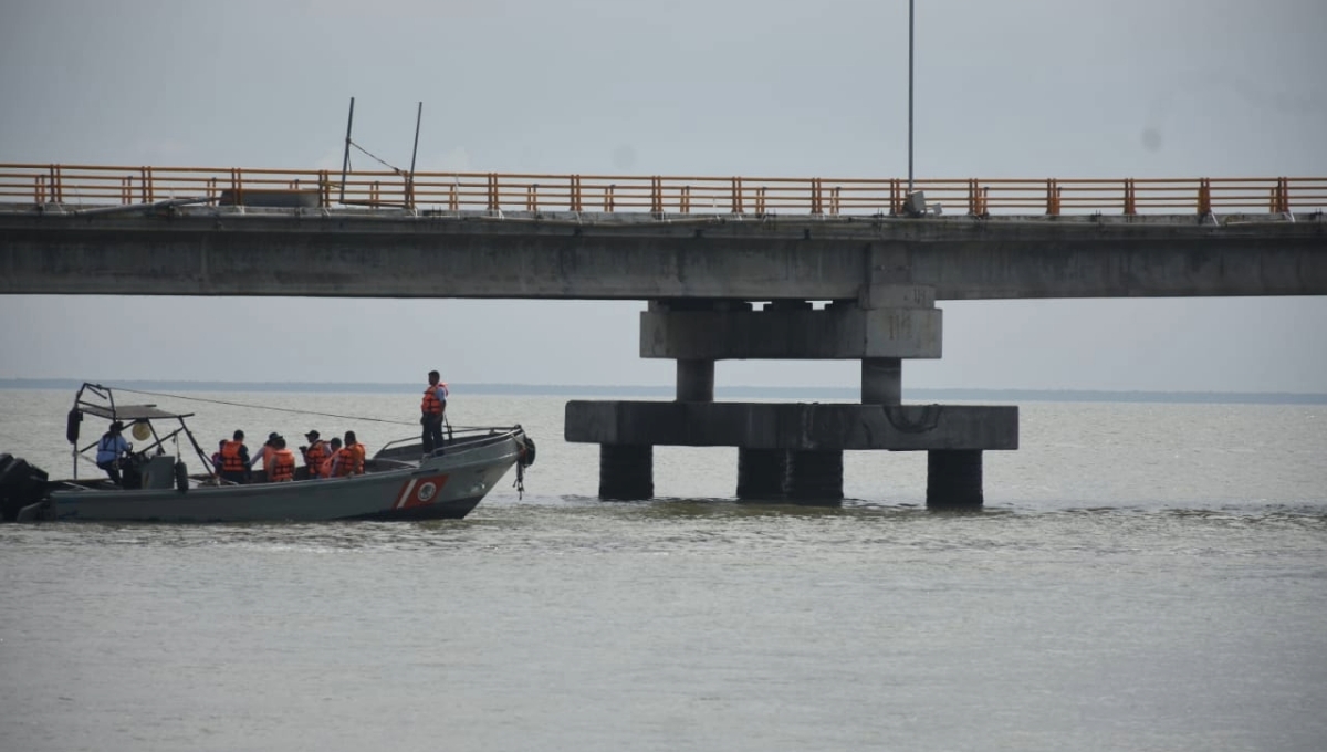 Ciudad del Carmen: Marina descarta daños en el Puente Zacatal luego del choque de un barco