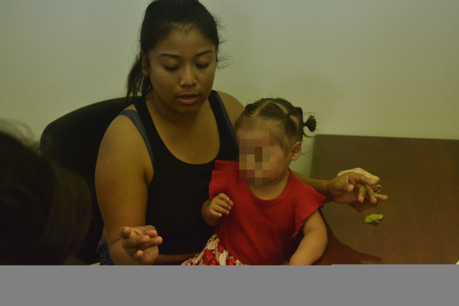 Chloe, la niña que casi pierde el dedo en una guardería de Cancún, ya fue dada de alta