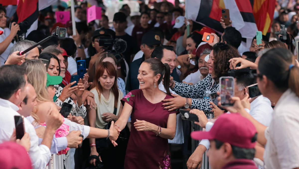 Claudia Sheinbaum garantiza mejores inversiones y salarios para los yucatecos