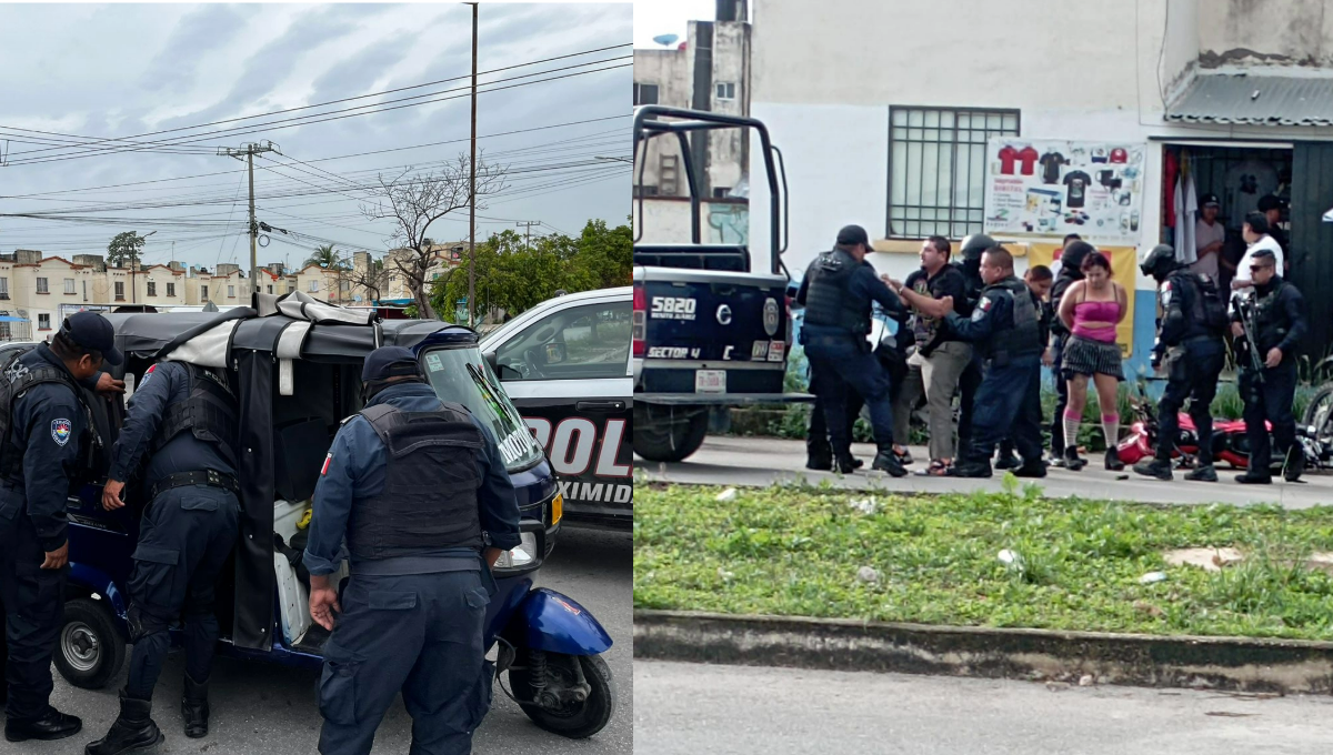 Presuntos sicarios intentan sobornar con 50 mil pesos a policías en Cancún