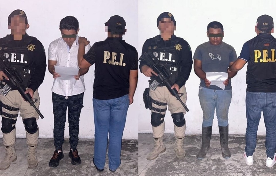 SSP Yucatán detiene a dos hombres acusados por violación