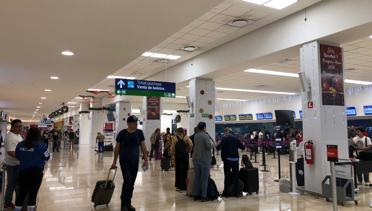 Aeropuerto de Mérida: Clima afecta operaciones de Aeroméxico y VivaAerobus este domingo