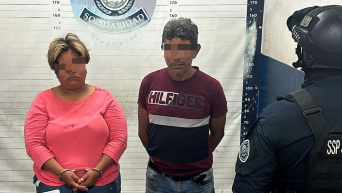 Arrestan a una pareja con casi 80 dosis de droga en Playa del Carmen