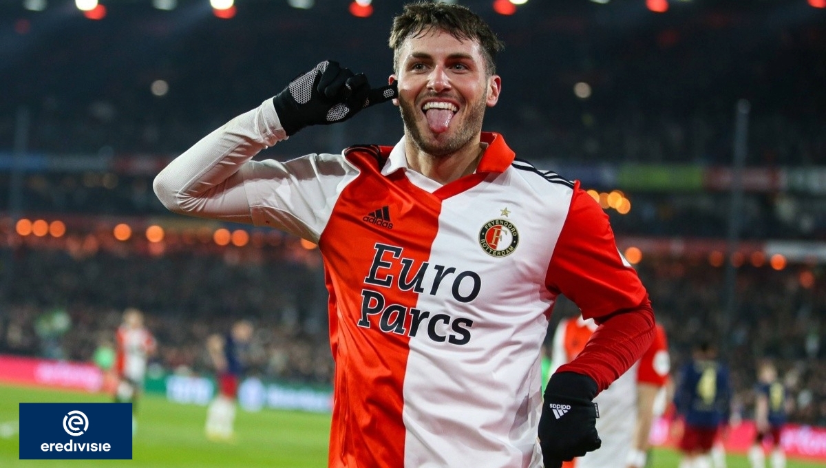 El 2023 de Santiago Giménez con el Feyenoord