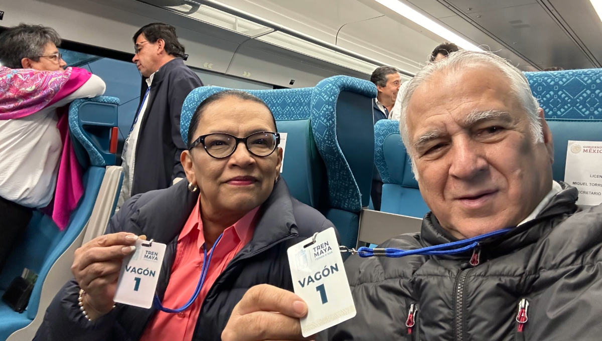 Tren Maya Cancún-Palenque: Estos son los funcionarios que acompañan a AMLO en el viaje