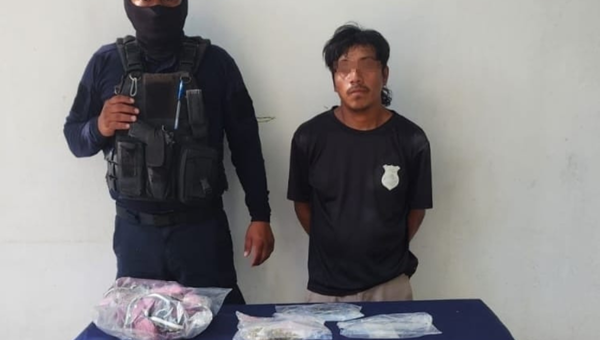El hombre fue detenido y puesto a disposición de la FGE Quintana Roo
