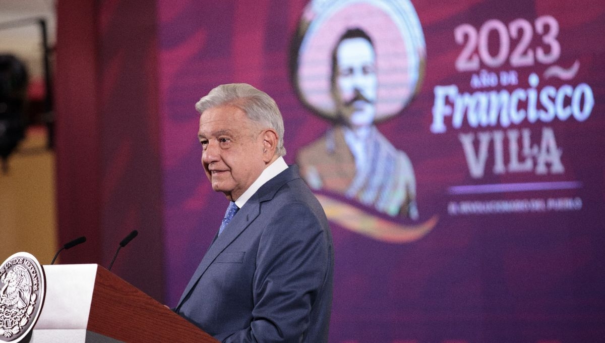 Andrés Manuel López Obrador encabeza este miércoles 6 de diciembre, la conferencia mañanera desde Palacio Nacional