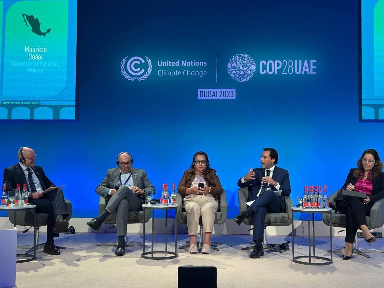 Mauricio Vila participó en la Cumbre de Acción Climática Local en Dubai