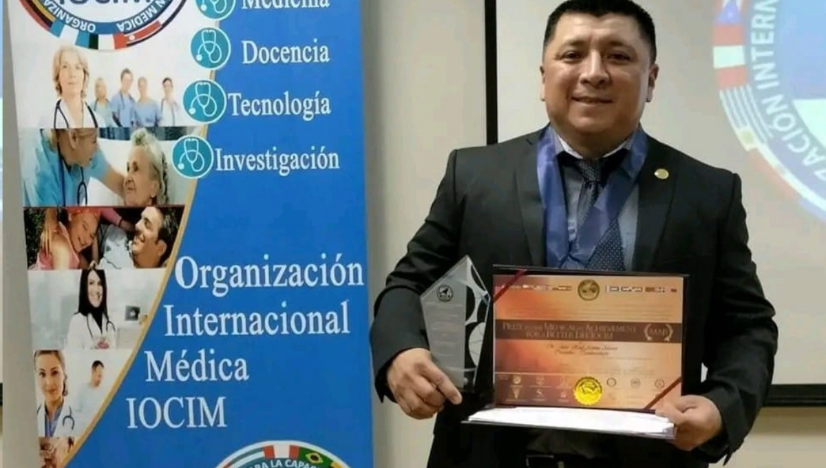 Doctor originario de Valladolid recibe un premio internacional en Brasil