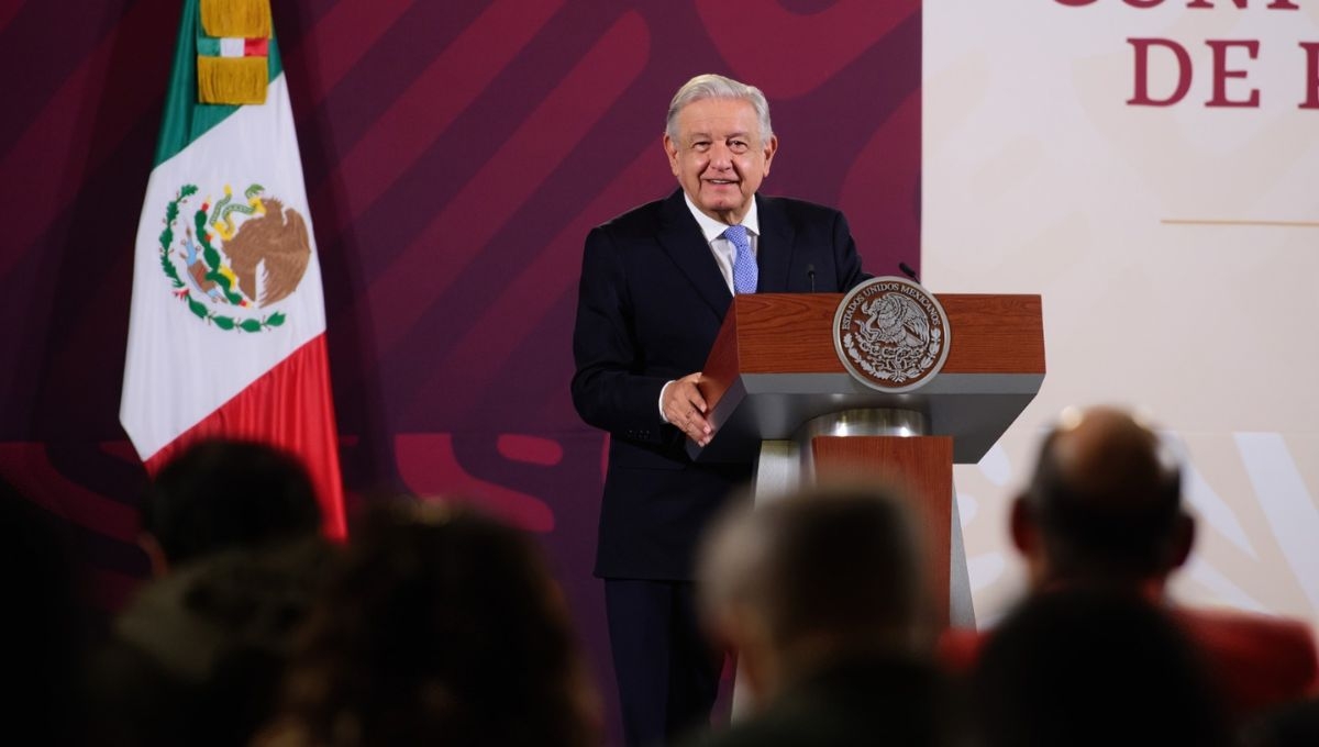 Andrés Manuel López Obrador encabeza este jueves 7 de diciembre, la conferencia mañanera desde Palacio Nacional