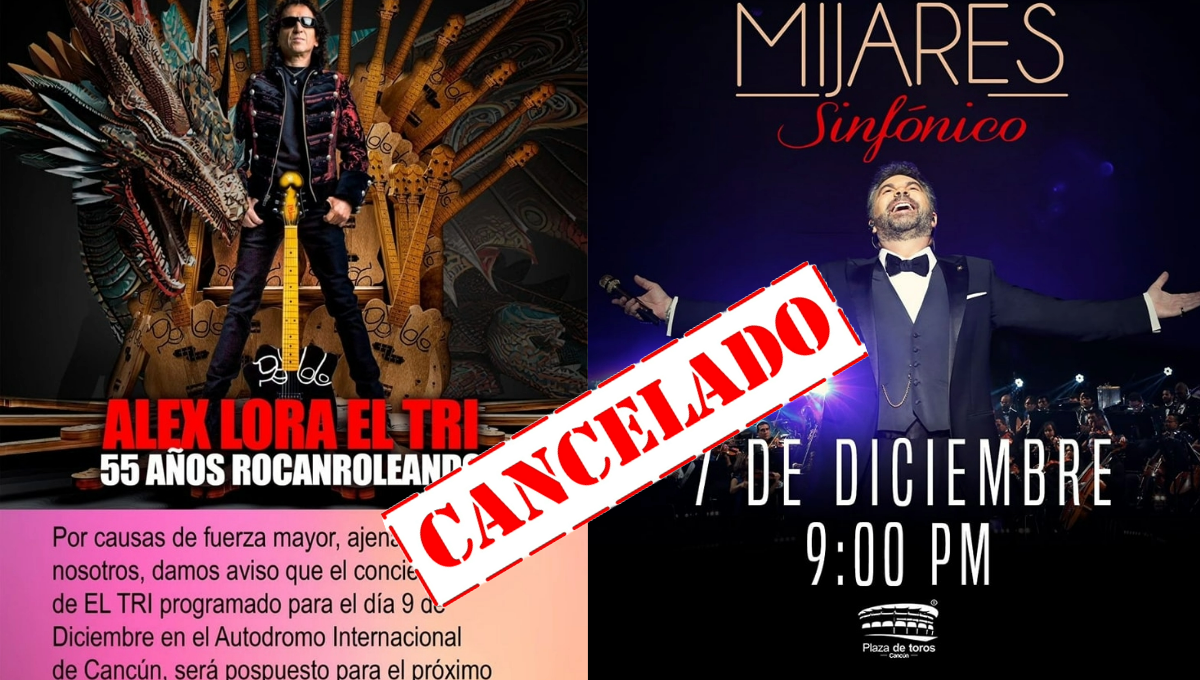 Estas son las condiciones para poder reanudar conciertos en Cancún