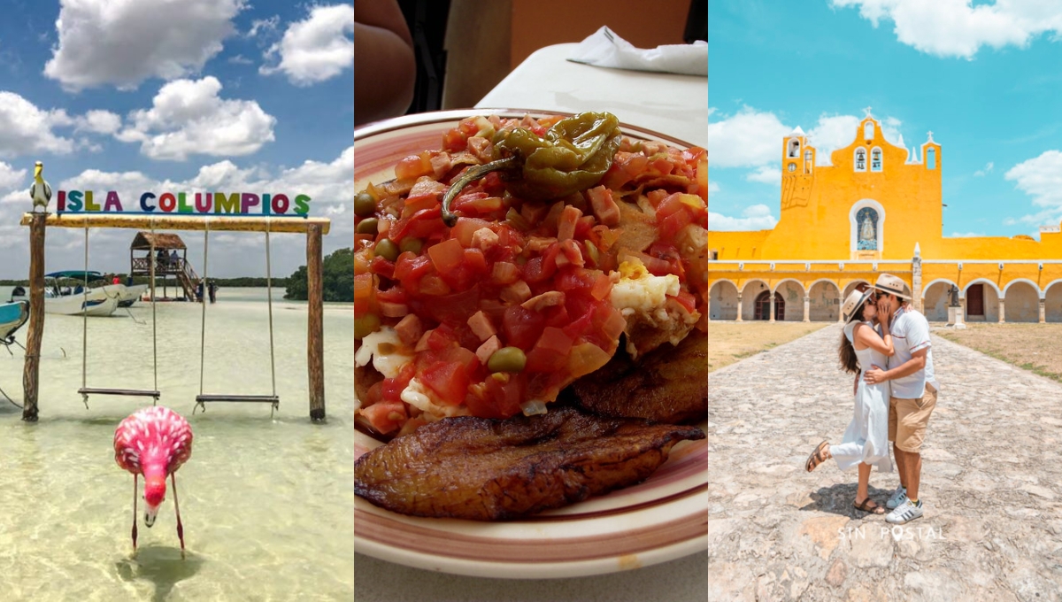 Hay varios sitios cerca de Mérida para comer, nadar y pasear