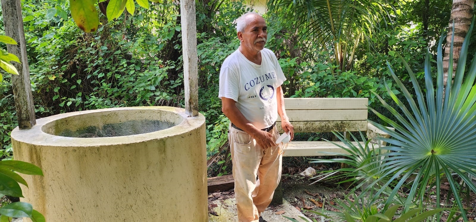 Aérea Ecologica de Cozumel 'se lava las manos' en el saneamiento de pozos de la isla