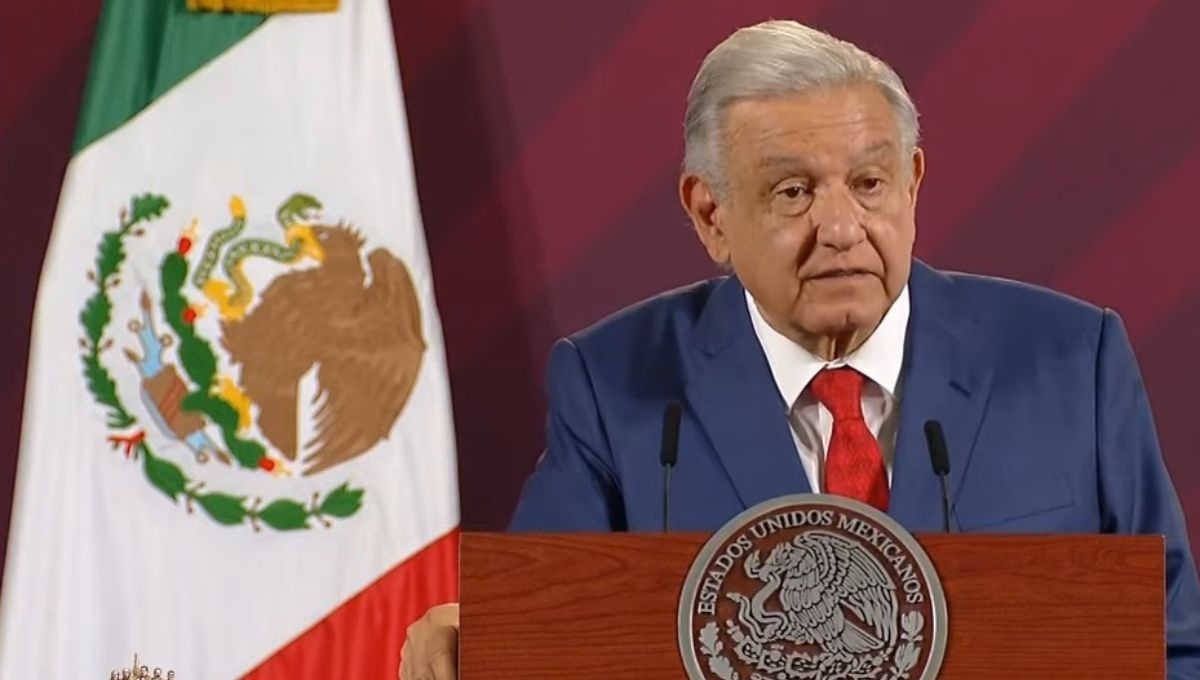 Andrés Manuel López Obrador encabeza este viernes 8 de diciembre, la conferencia mañanera desde Palacio Nacional