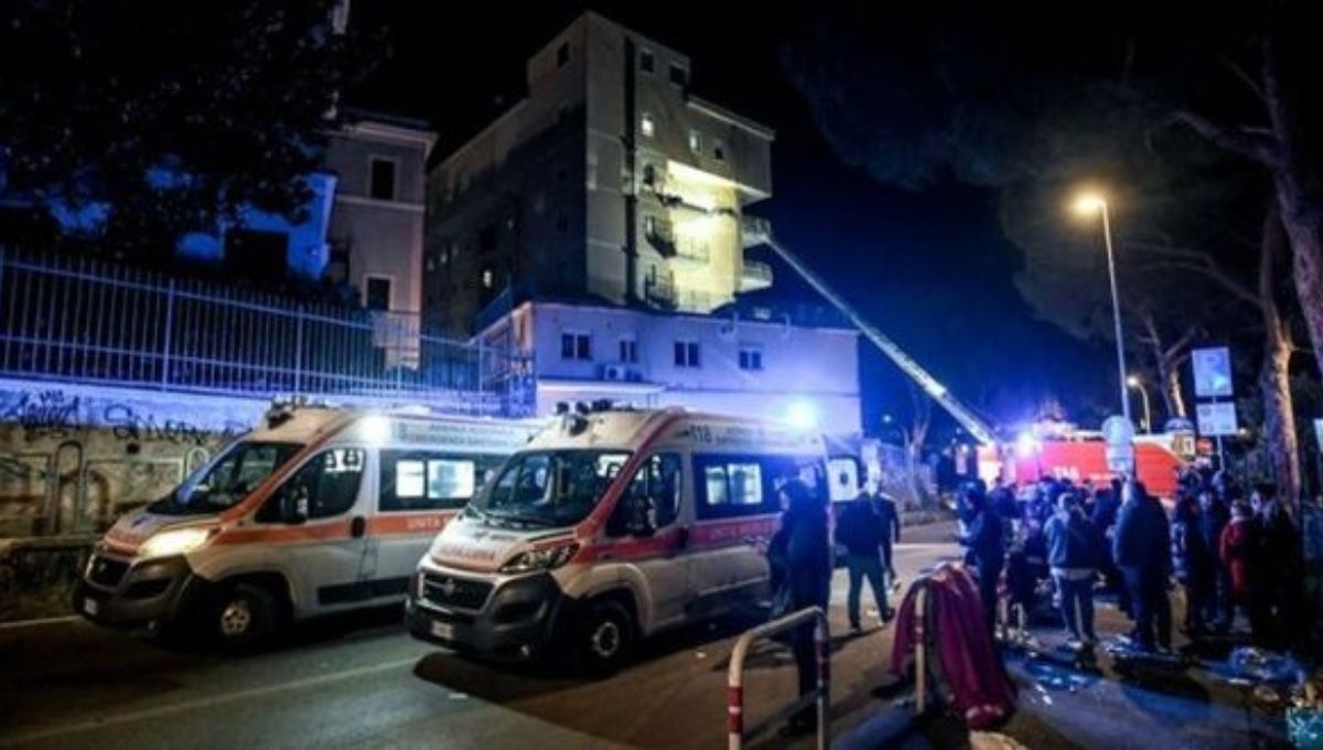 Un incendio en el hospital San Giovanni Evangelista de Tívoli, a pocos kilómetros de Roma, provocó la muerte de 4 personas