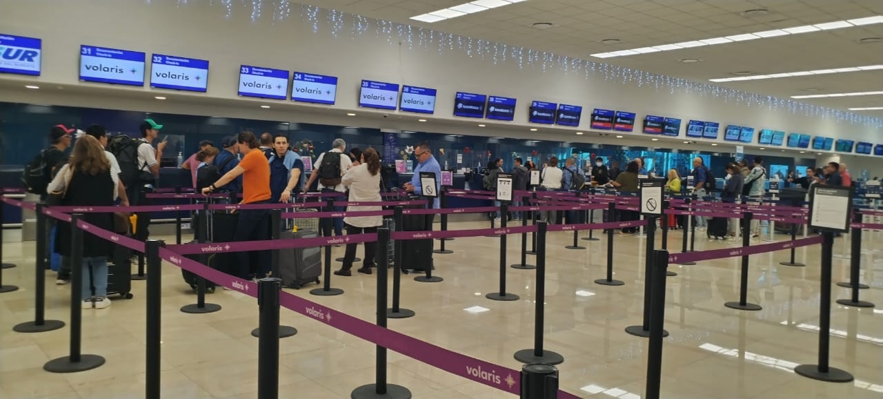 Las operaciones en el aeropuerto de Mérida se han normalizado