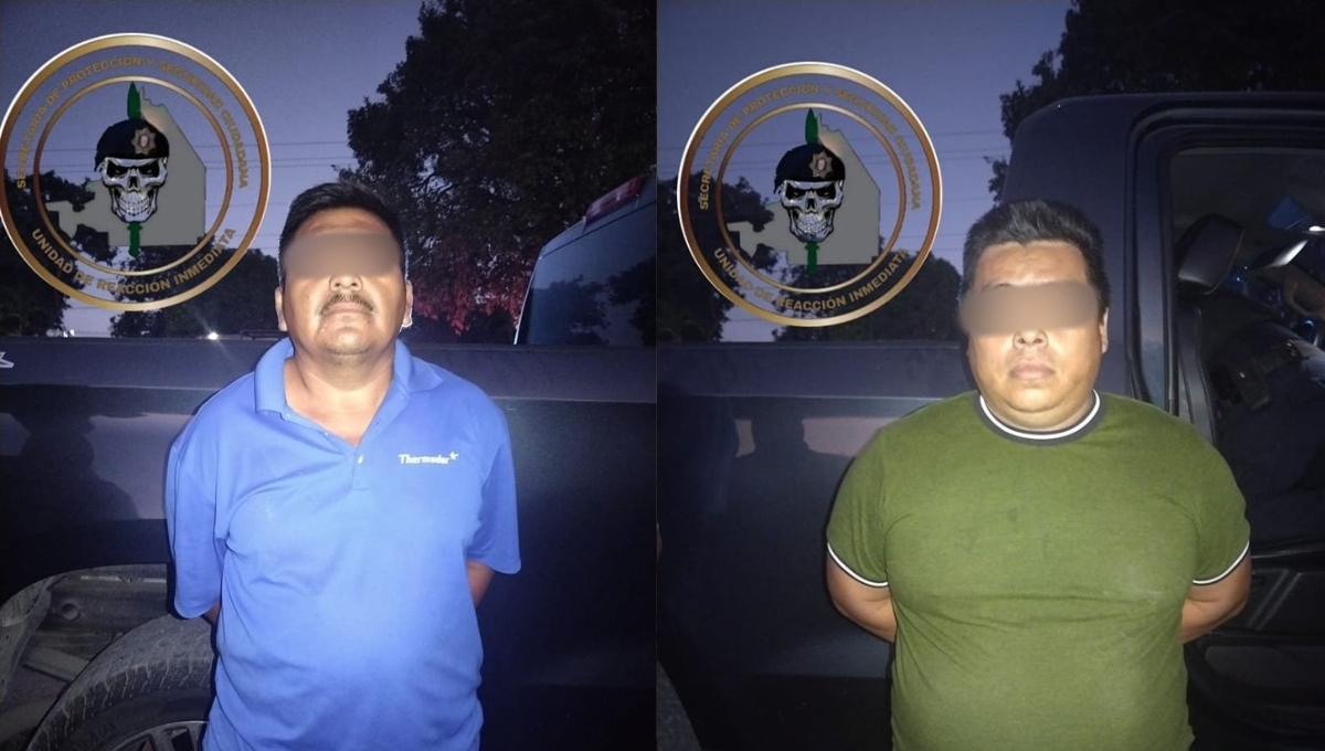 Detienen a dos hombres armados en menos de 24 horas en Campeche