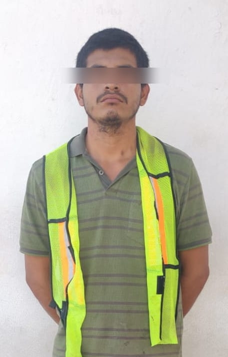 Detienen a tres narcomenudistas disfrazados de obreros en Cancún