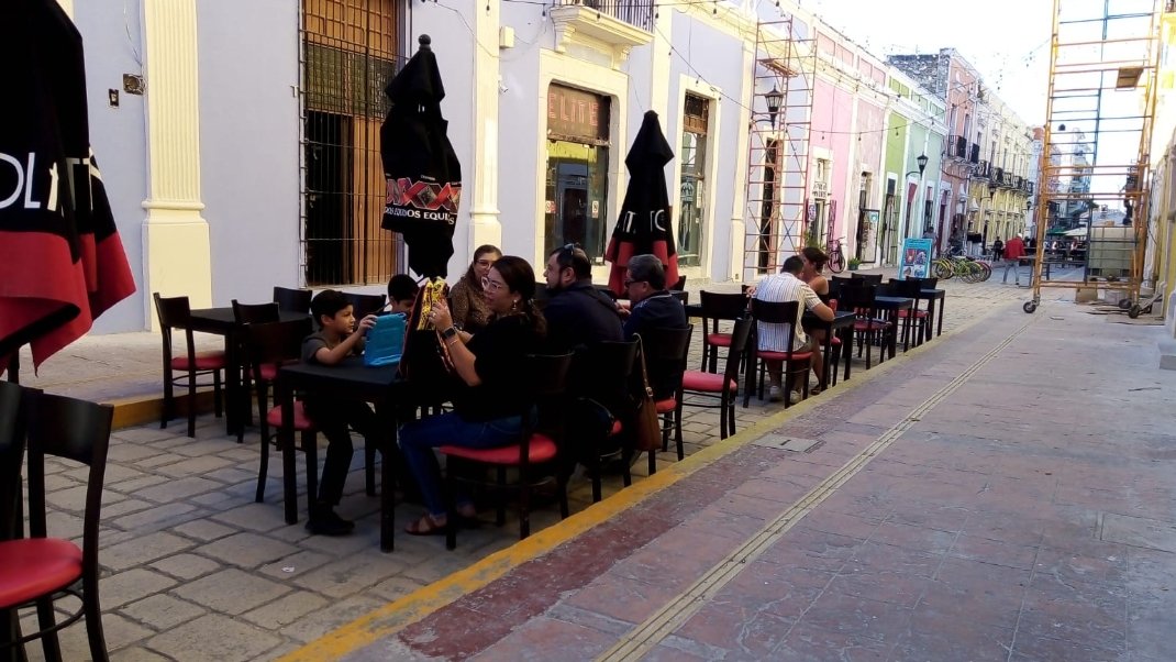 En la ciudad de San Francisco de Campeche es un número menor de personas