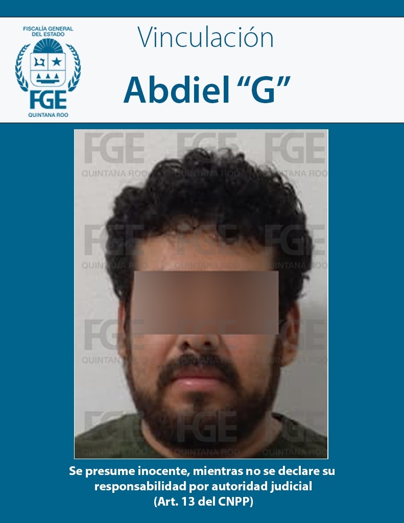 Adbiel 'G' es acusado de asesinar a un hombre en la población de Sabidos en Quintana Roo