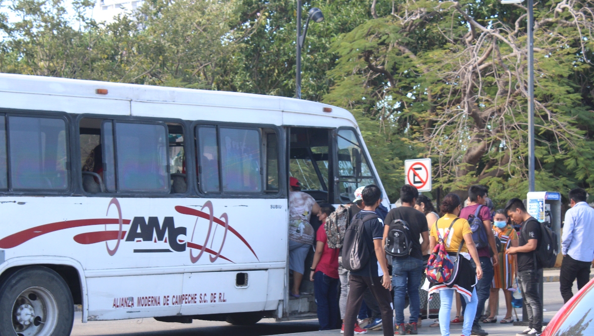 Cerca de 80 camiones de pasajeros podrían quedarse 'tirados' en Campeche