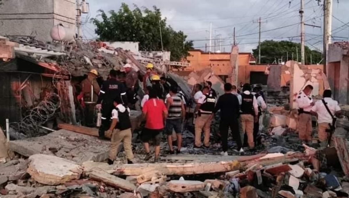 Retiran denuncias tras explosión en una casa en Ciudad del Carmen