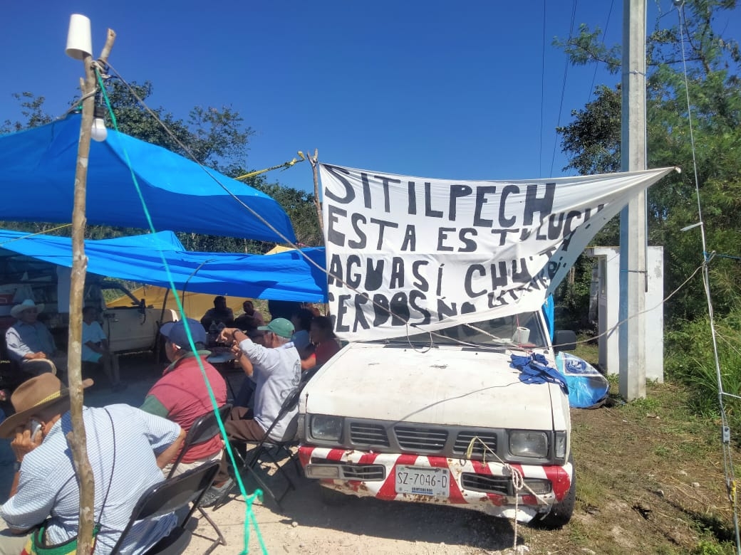 Pobladores de Sitilpech rechaza reunión con Kekén por no cumplir acuerdos
