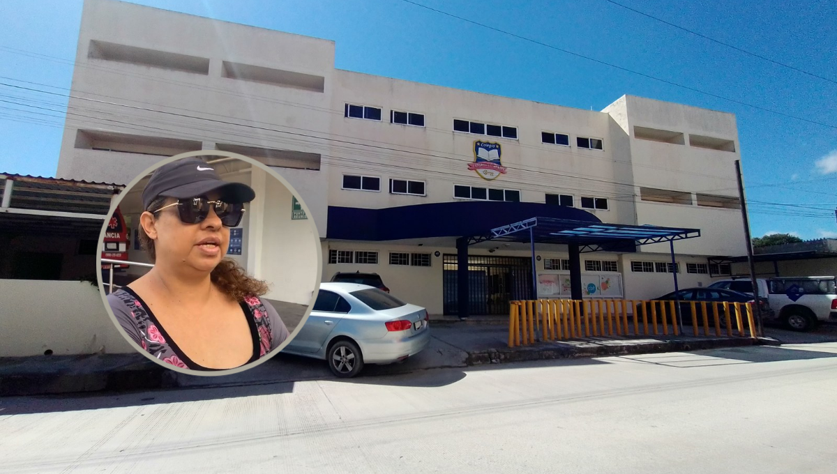 Niña sufre accidente en escuela privada en Cancún; su madre exige justicia