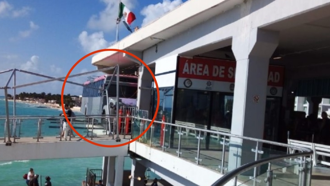 Esta es la multa que pagará Xcaret de no retirar camión en la Terminal Marítima de Playa del Carmen