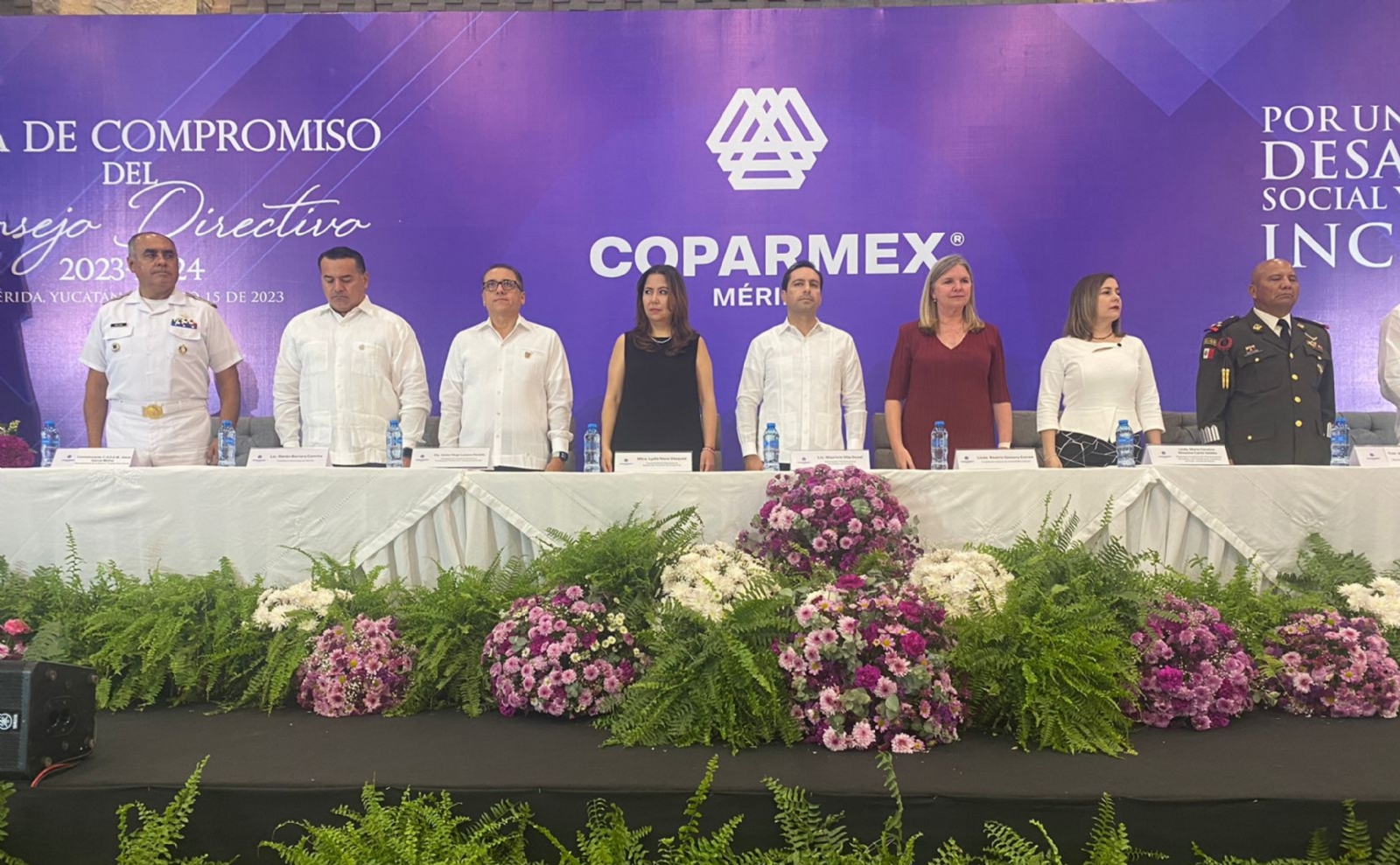 Asume Beatriz Gómory Correa segundo periodo al frente de la Coparmex de Mérida