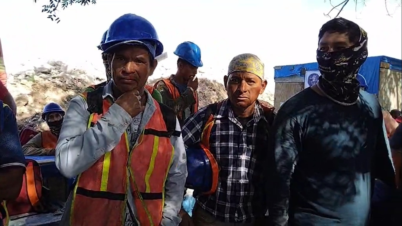 Tren Maya: Trabajadores en Playa del Carmen se manifiestan y exigen mejoras laborales