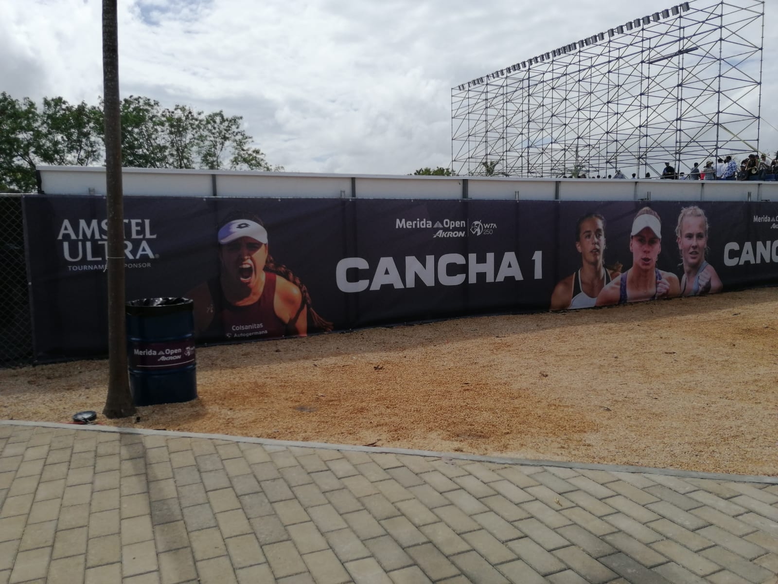 Arranca el primer partido de tenis del Mérida Open 2023: EN VIVO