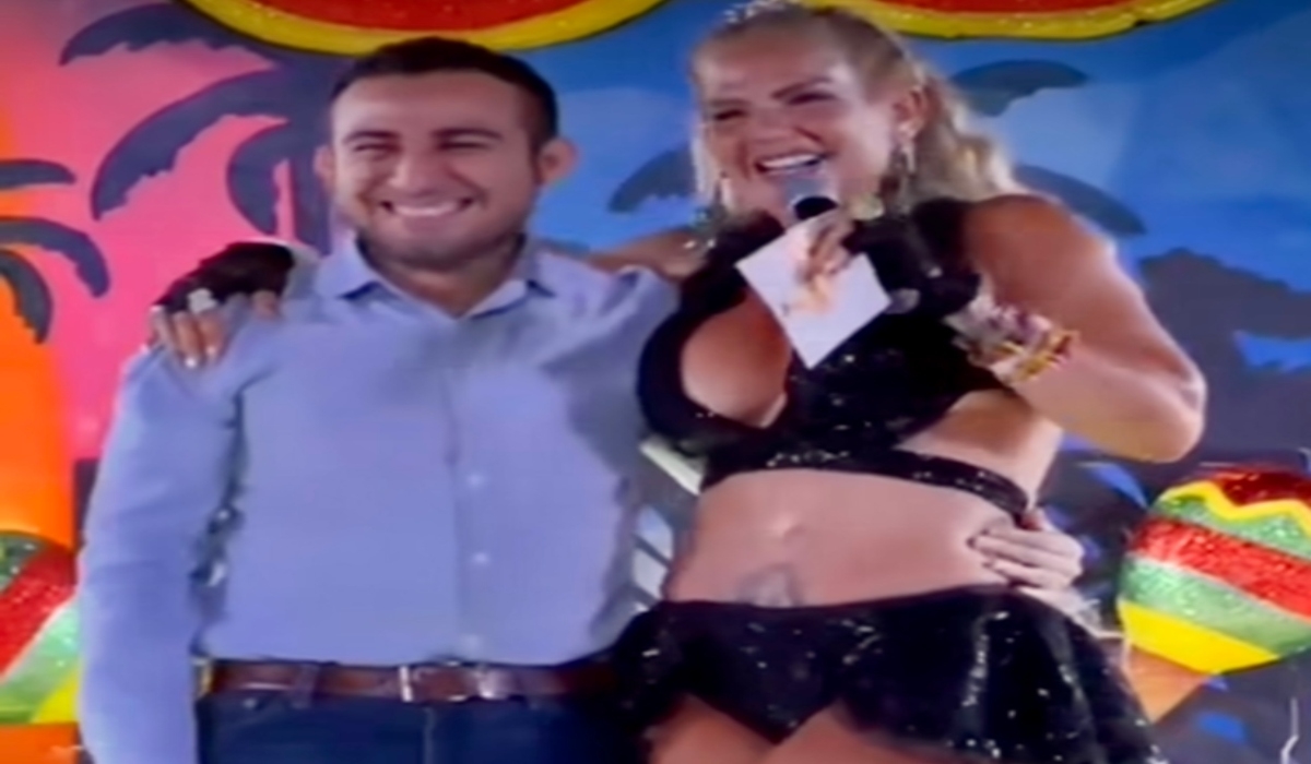 Niurka conquista al Alcalde de Umán en noche de Carnaval