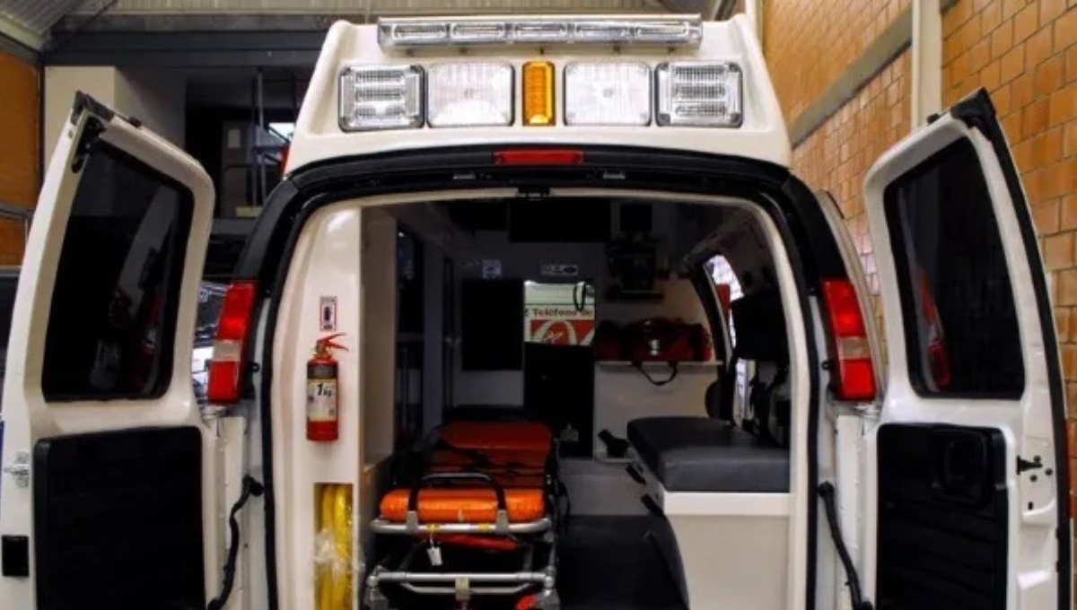 Se adelanta la cigüeña en Kanasín; joven da a luz en una ambulancia