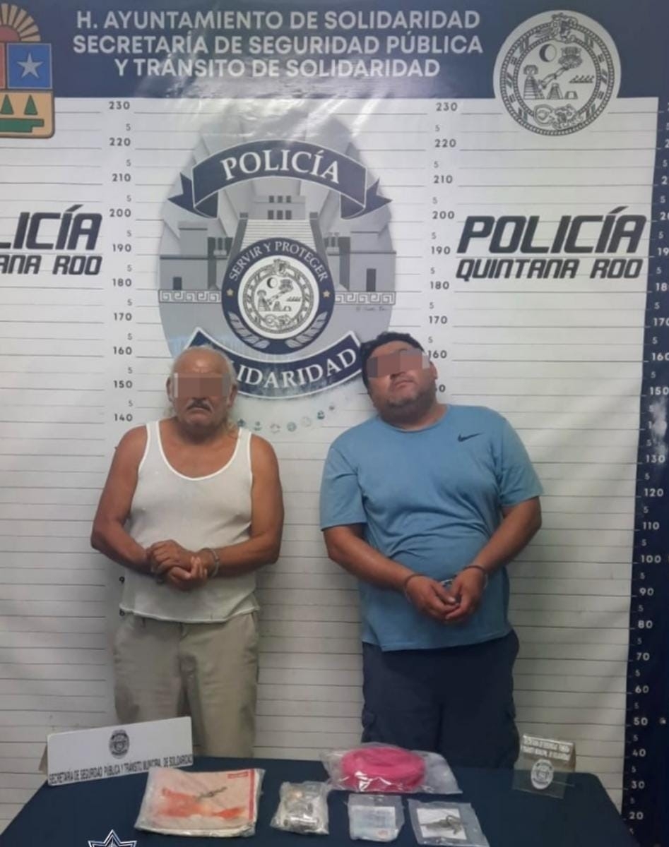 Detienen dos hombres por venta clandestina de alcohol en Playa del Carmen