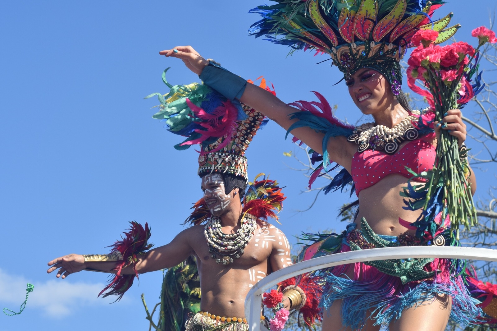 El Martes de Batalla de las Flores del Carnaval de Mérida 2023 cerró con gran afluencia de personas
