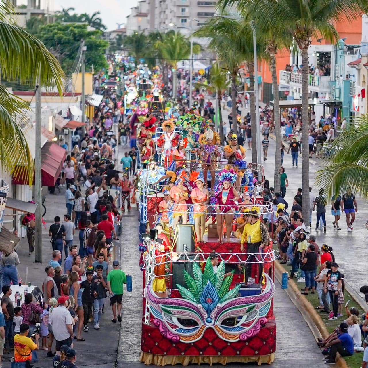 Desfile del martes de Carnaval en Cozumel: EN VIVO