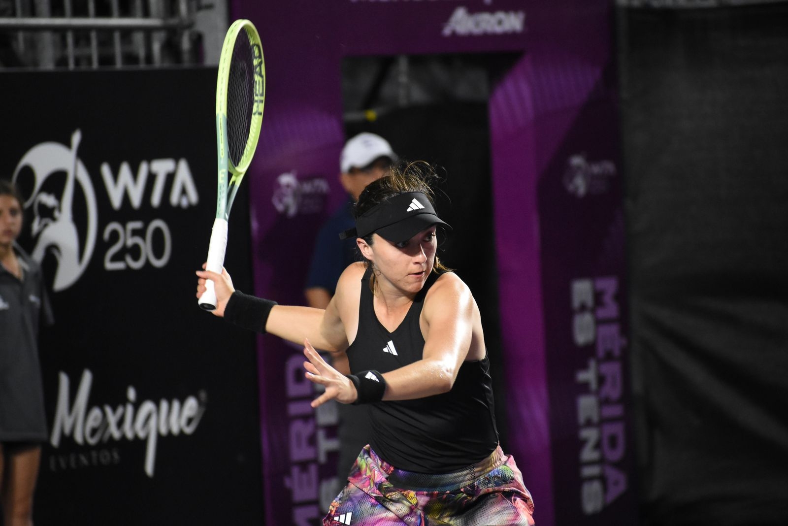 La mexicana Fernanda Contreras entra en acción en el Mérida Open WTA