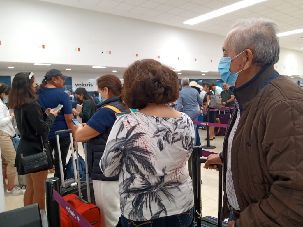Volaris causa enojo tras cancelar el vuelo Mérida-CDMX este miércoles