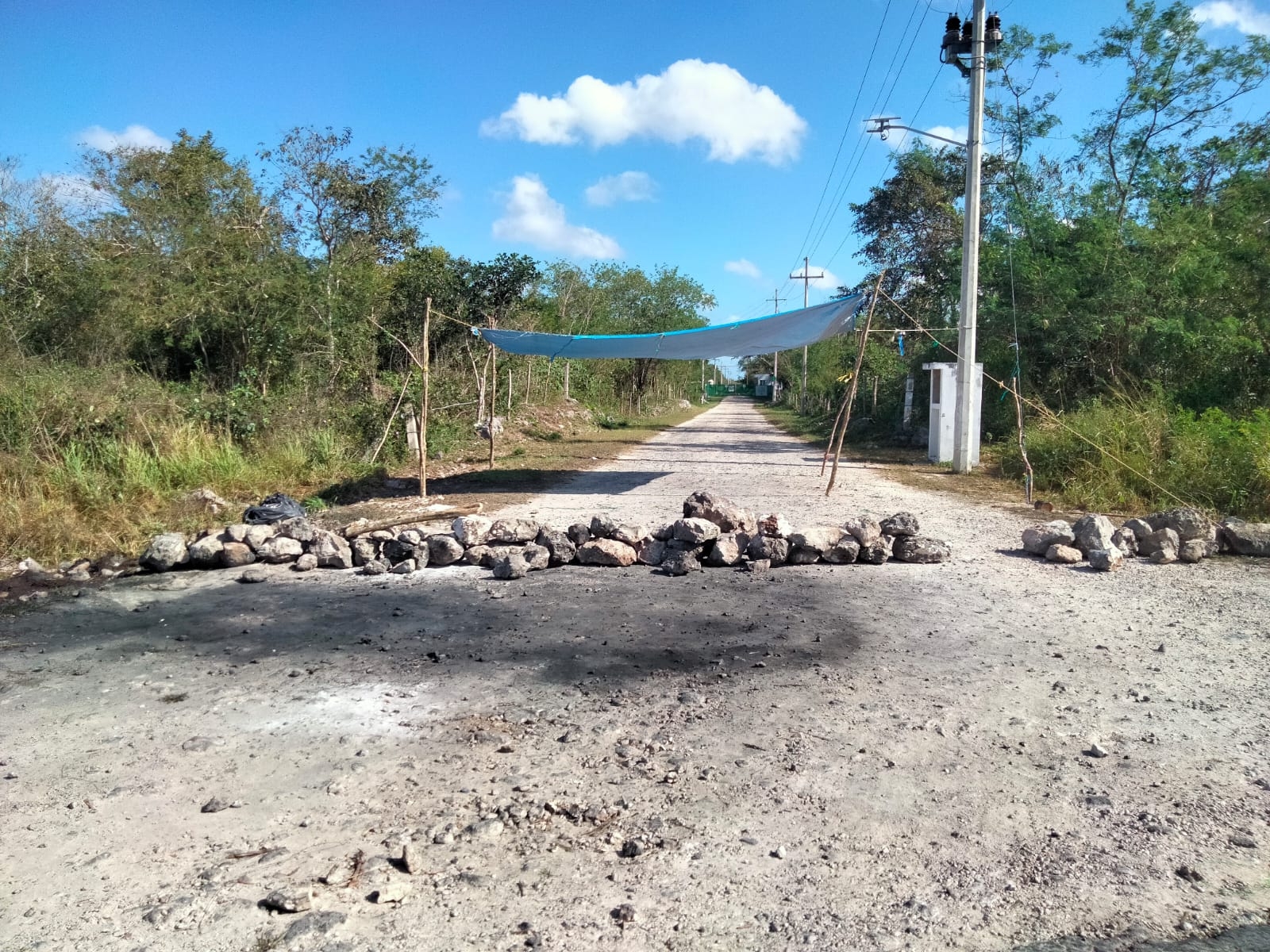 Pobladores de Sitilpech liberan la granja Kekén después de 10 días de bloqueo