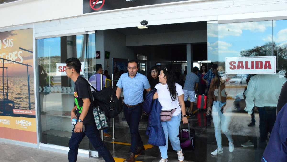 Aeropuerto de Campeche termina sus operaciones con un vuelo atrasado