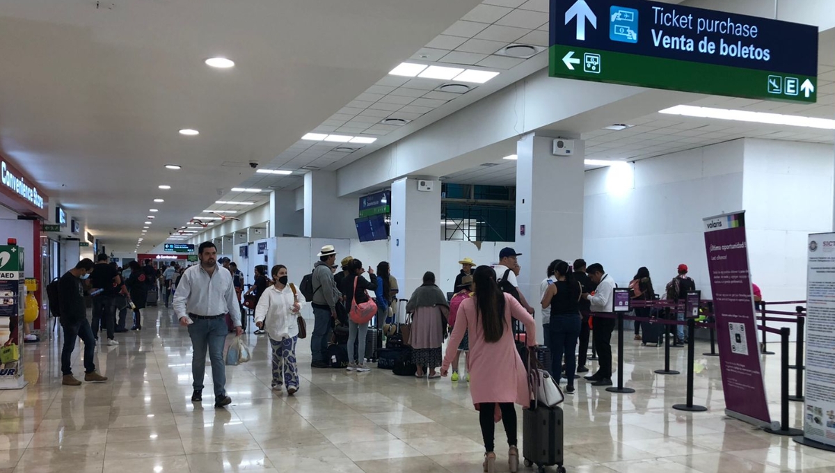 Aeropuerto Mérida, con 42 vuelos para este domingo 26 febrero
