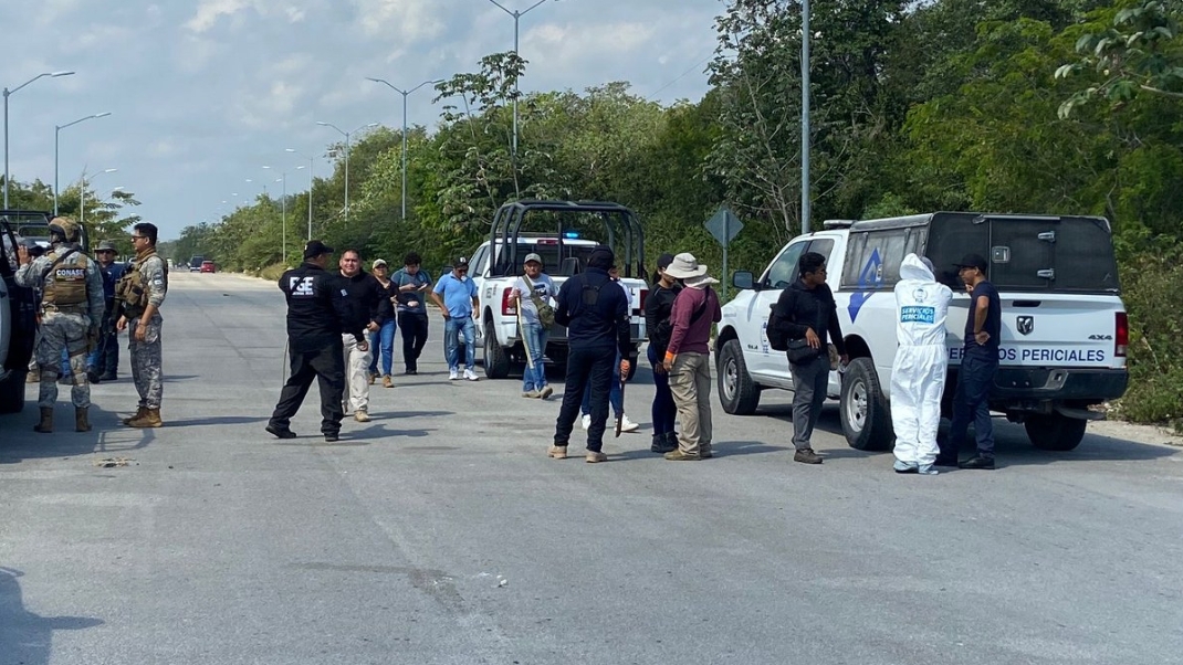 Buscan restos de desaparecidos en la zona limítrofe entre Cancún e Isla Mujeres