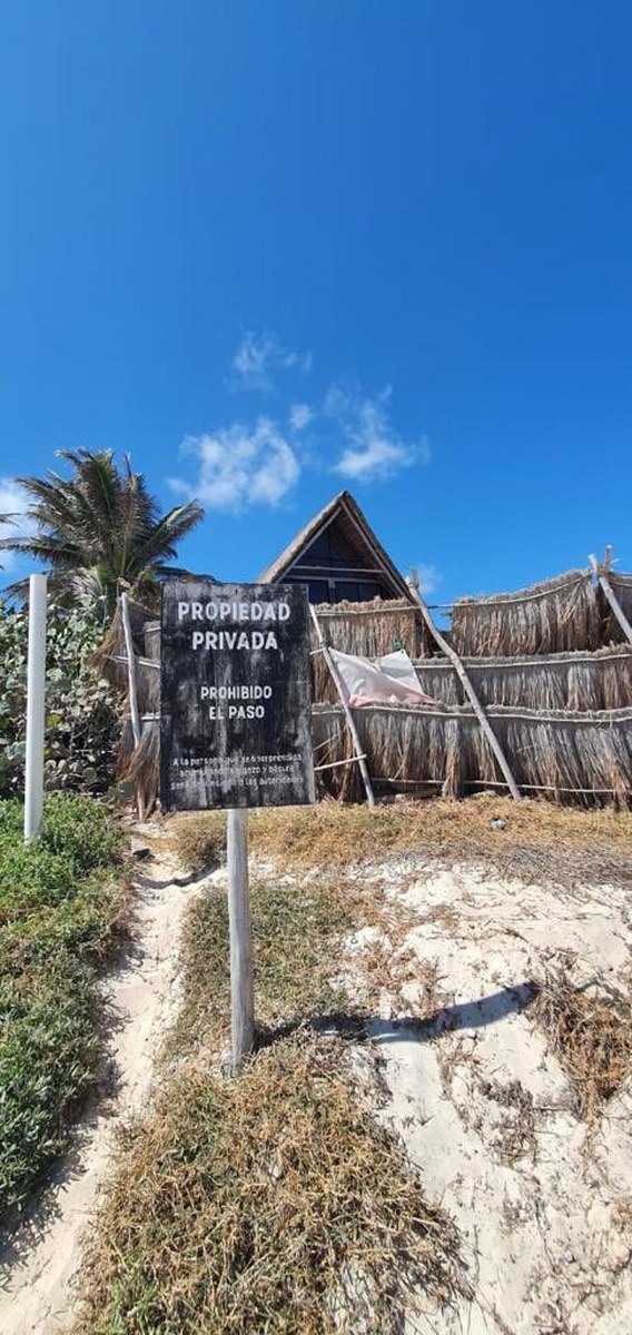 Aseguran el “Pocna Beach Club” en la zona costera de Tulum